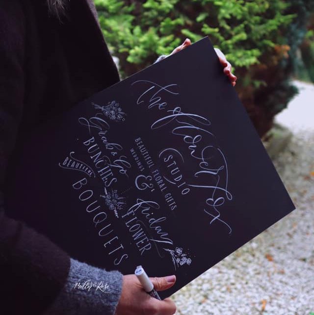 Beginners Chalkboard Lettering Cedar Farm, Arts, Craft