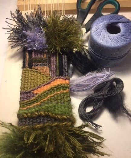 TAPESTRY WEAVING Workshop by Suzanne Riley