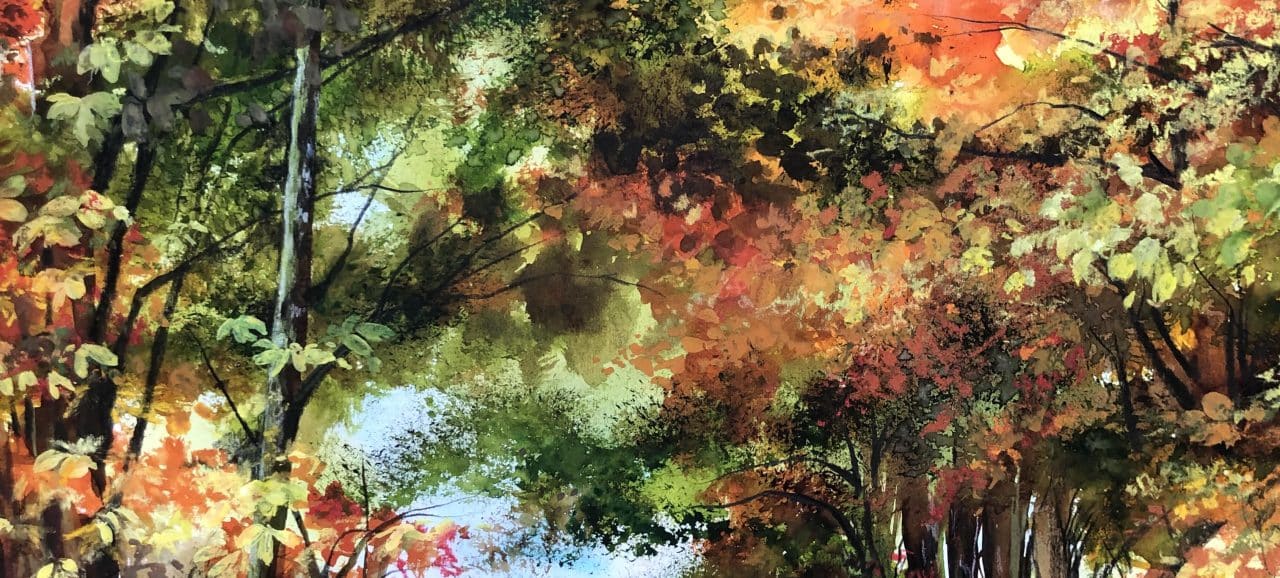 Mixed media painting Workshop with Suzanne Riley