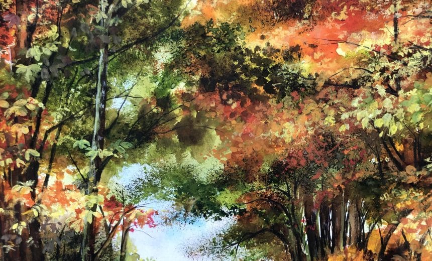 Mixed media painting Workshop with Suzanne Riley